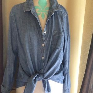 Old Navy Chambray Shirt
